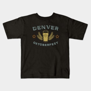 Denver Colorado Oktoberfest Celebration Kids T-Shirt